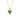 Mia Green Heart Pendant Necklace