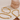 Lizzie Pearl & Gold Bead Stretchy Bracelets