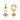 Evil Eye Huggie Hoop Earrings