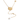 Hammered Sun, Moon and Pearl Lariat Necklace - Gold or Silver