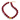 Burgundy Beads